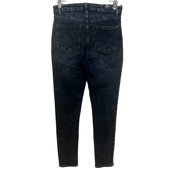 BUFFALO DAVID BITTON DARK‎ WASH HIGH RISE SKINNY ANKLE JEANS WOMEN'S SIZE 29 - Picture 2 of 15